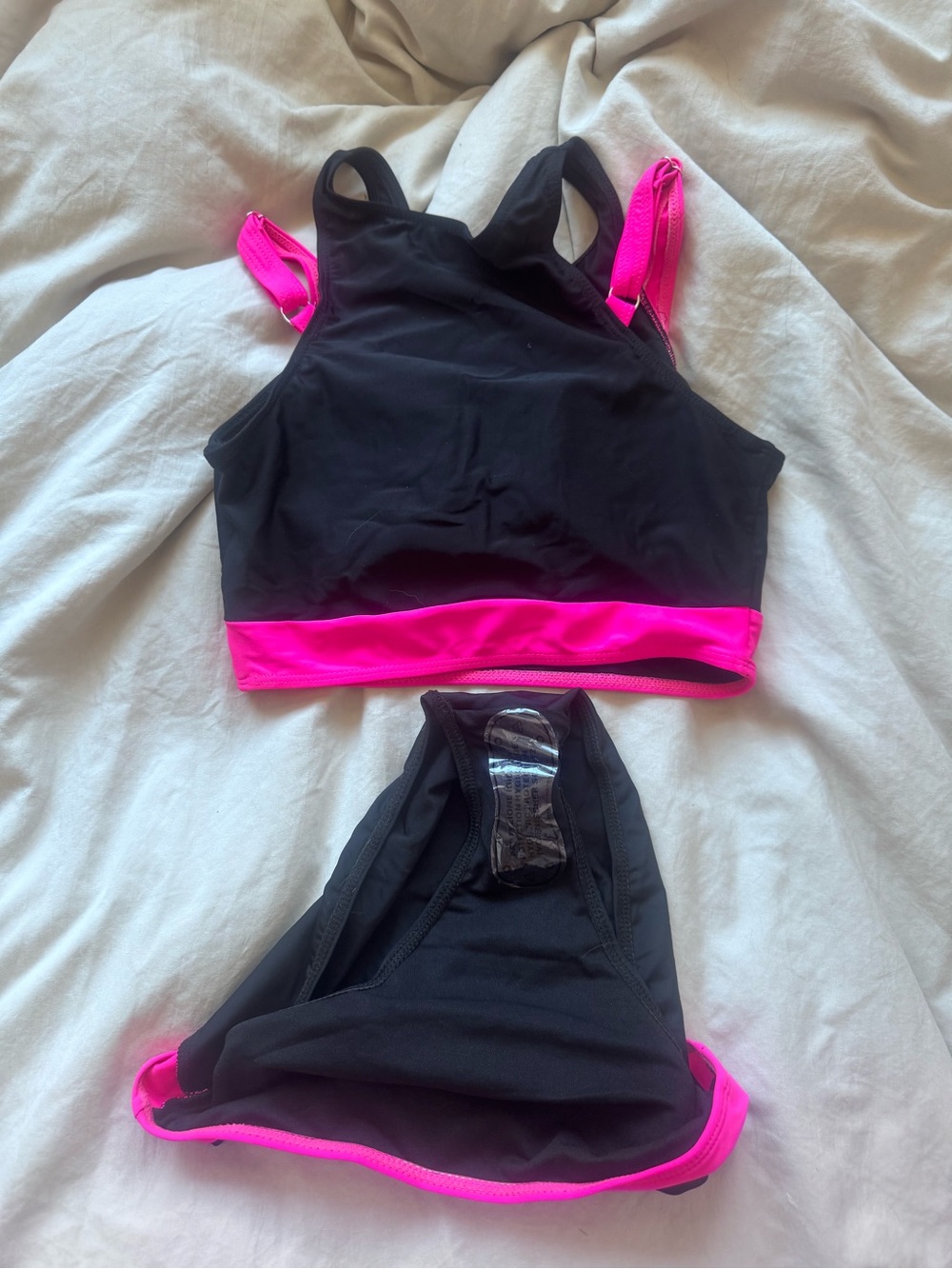 Girls Color Block Bikini Set - Picture 4 of 7